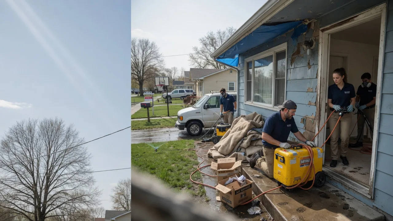 Basement Flood Cleanup in Brixey, MO near me